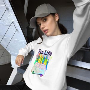Colourful Van Life Adventure Sweatshirt